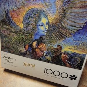 New in box 1000 pieces glitter edition Guardian of the Skies puzzle